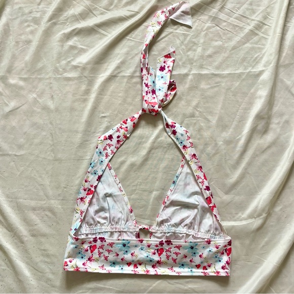 Floral print crop top - Picture 3 of 5